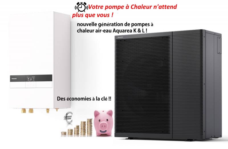 pompe à chaleur Aquaréa Panasonic génération K et L à Saint Leu La Forêt